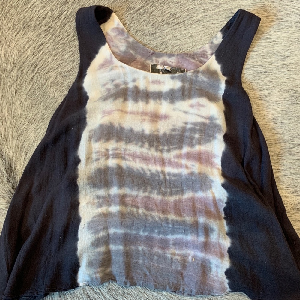 Young fabulous & broke dye womens S tank